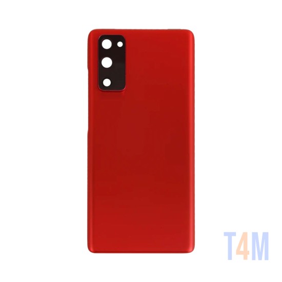 Back Cover+Camera Lens Samsung Galaxy S20 FE 5G/G781 Red